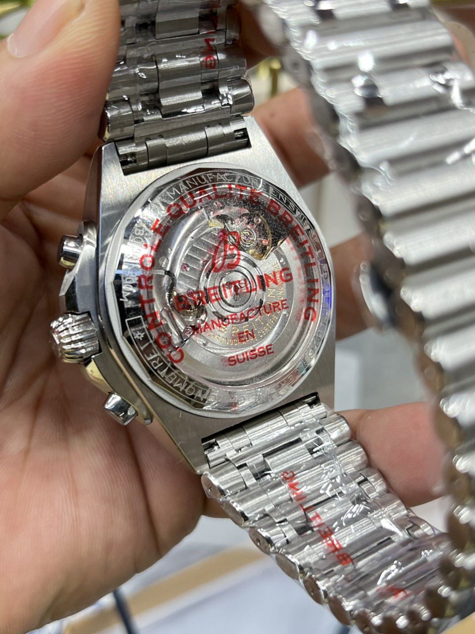  BLS百年灵机械计时系列AB01343A1L1A1腕表 /  