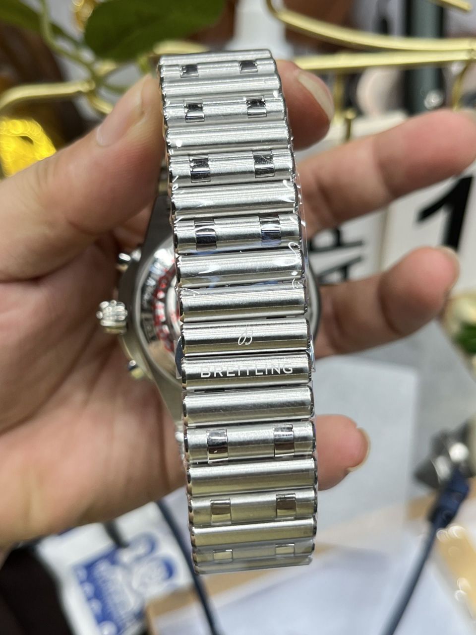  BLS百年灵机械计时系列AB01343A1L1A1腕表 /  