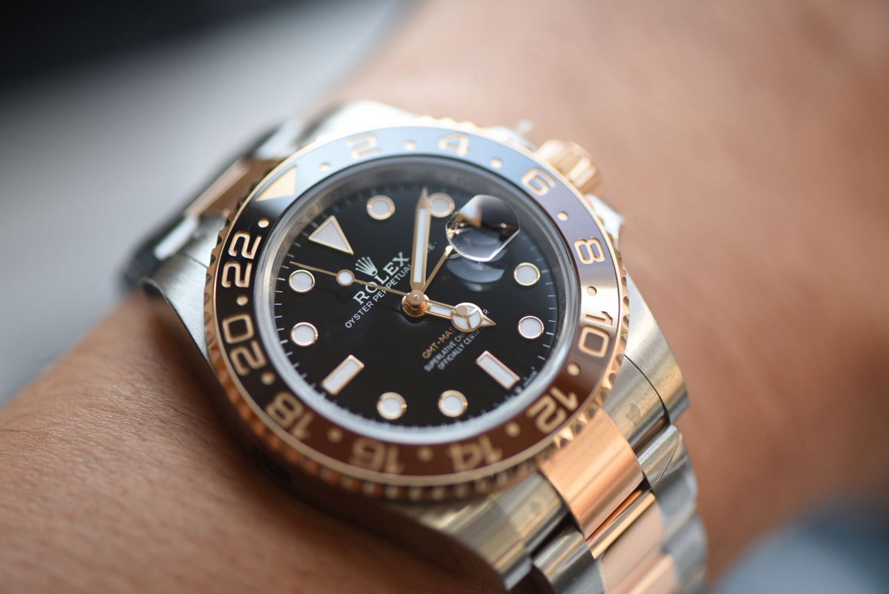 VS劳力士配重沙士圈GMT格林尼治型II系列m126711chnr-0002腕表 /  