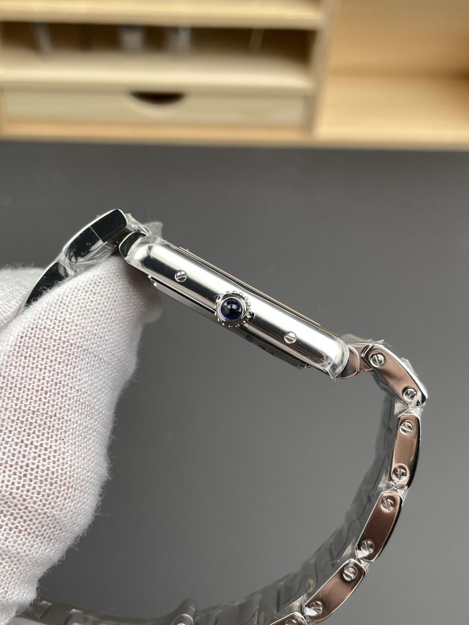 AF坦克钢带款中号卡地亚坦克系列WSTA0106腕表 /  