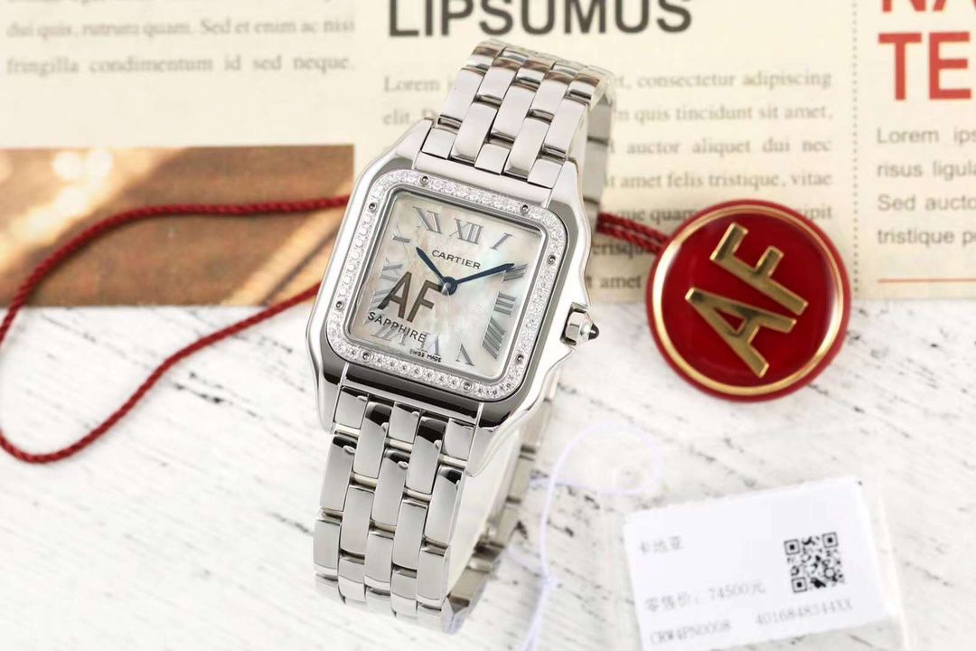 AF卡地亚PANTHÈRE DE CARTIER系列WJPN0007腕表 /  