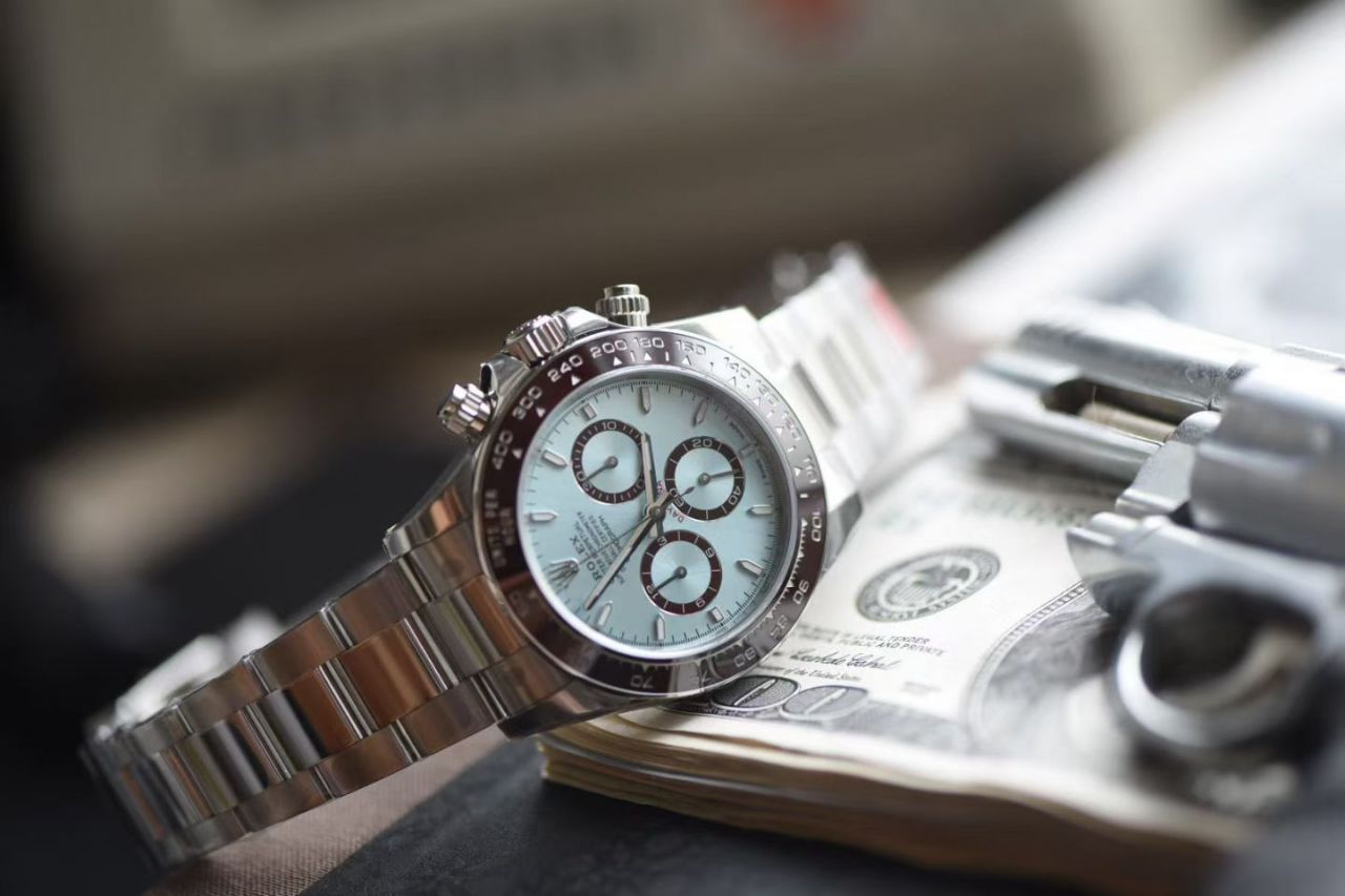 VS劳力士宇宙计型迪通拿系列m126506-0002腕表(冰蓝迪) /  