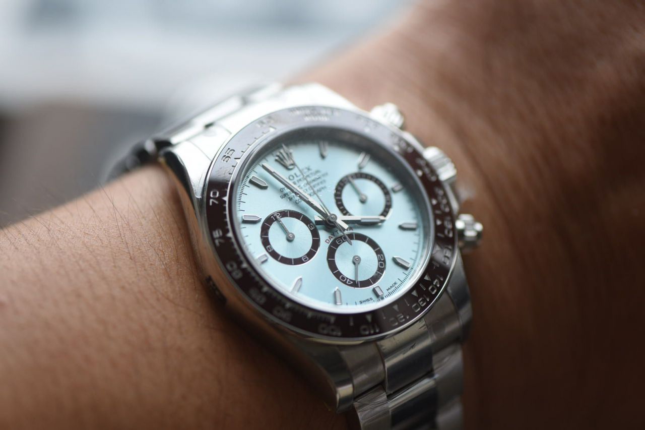 VS劳力士宇宙计型迪通拿系列m126506-0002腕表(冰蓝迪) /  