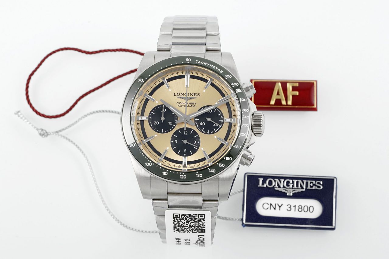 AF浪琴康卡斯系列L3.835.4.32.6腕表 /  