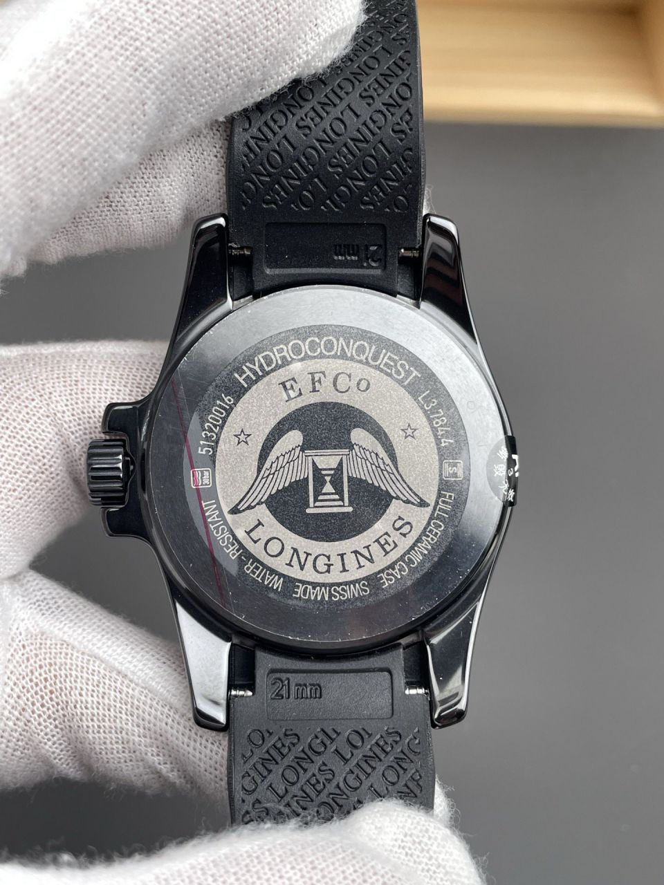 AF浪琴康卡斯系列L3.784.4.56.9腕表 /  