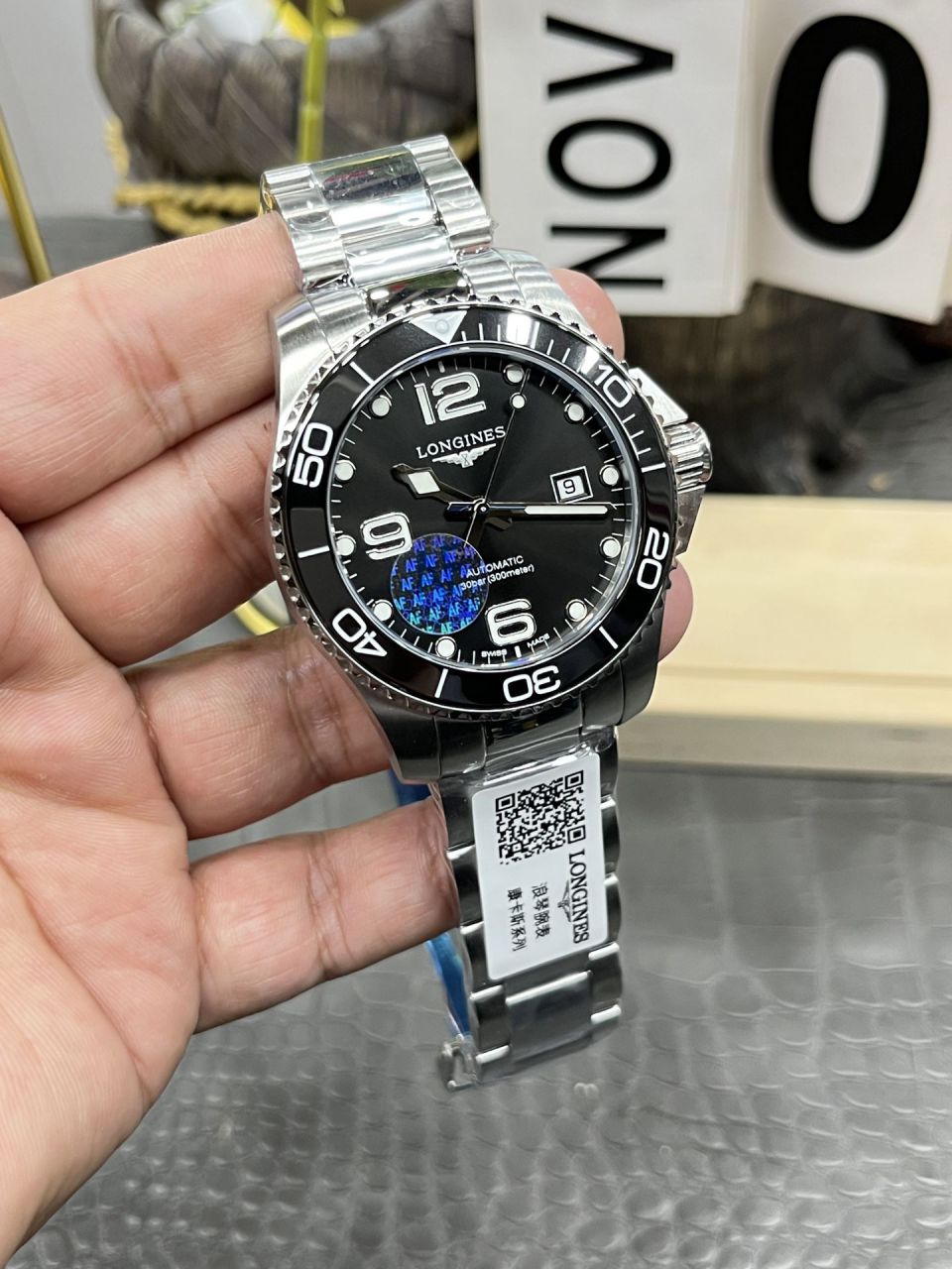 AF浪琴康卡斯系列L3.781.4.56.9腕表 /  