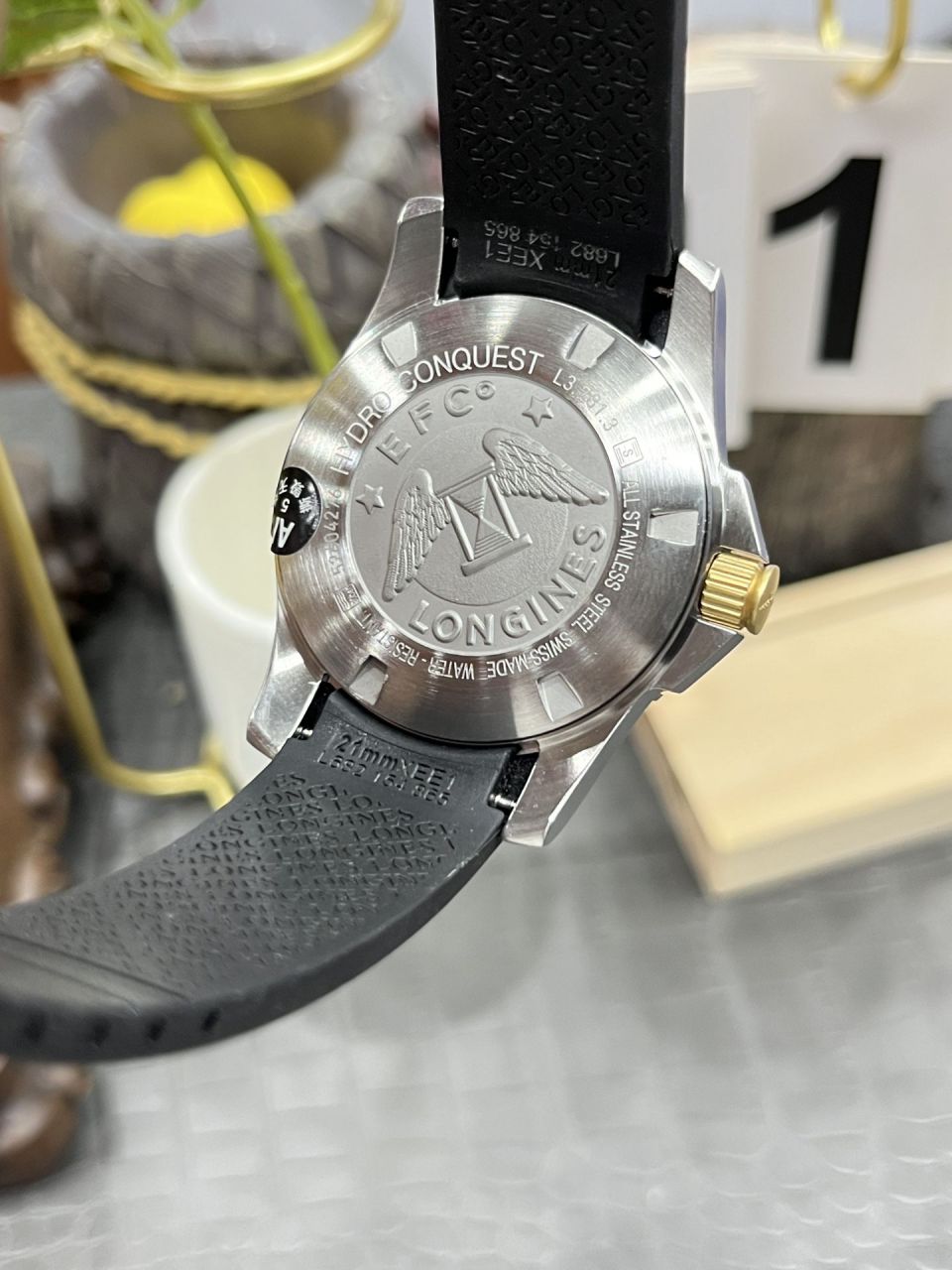 AF浪琴康卡斯系列L3.781.3.56.9腕表 /  