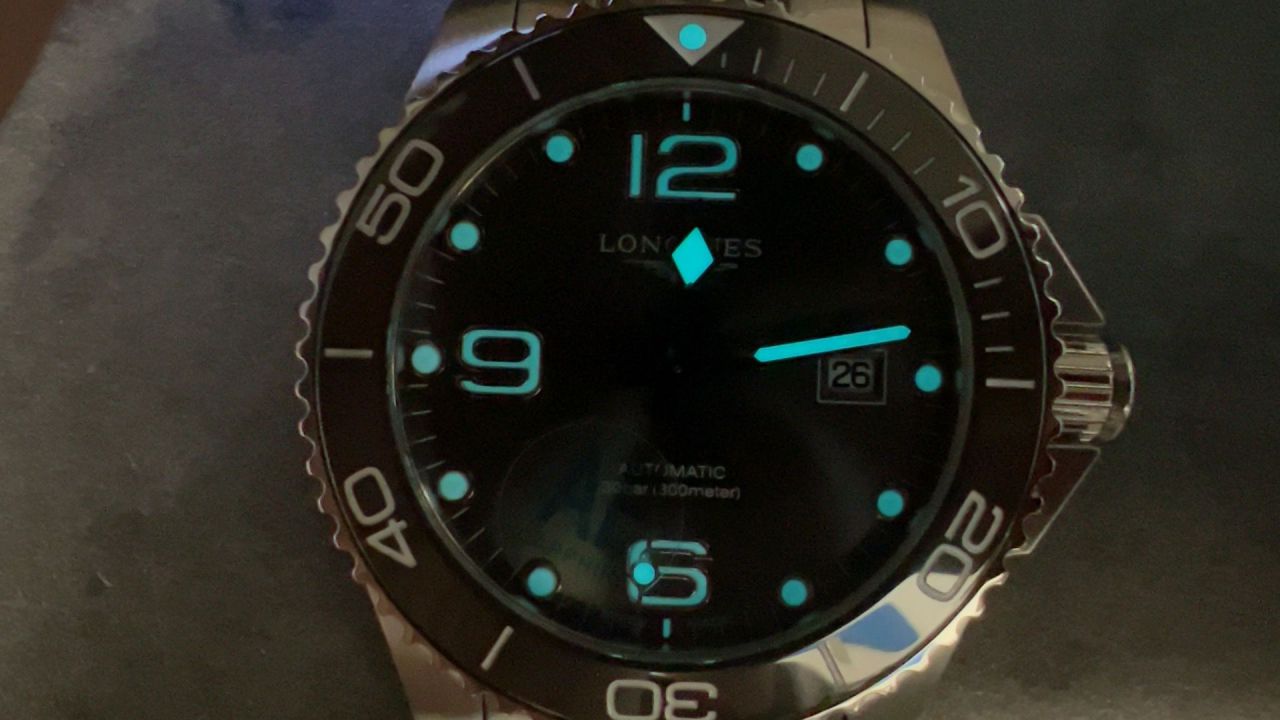 AF浪琴康卡斯灰面系列L3.782.4.76.6腕表 /  