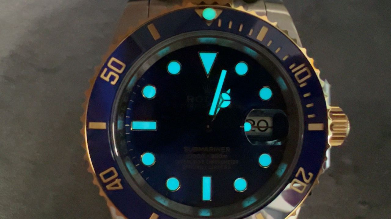 VS劳力士潜航者二代116613LB-0005 蓝盘腕表(间金蓝鬼) /  