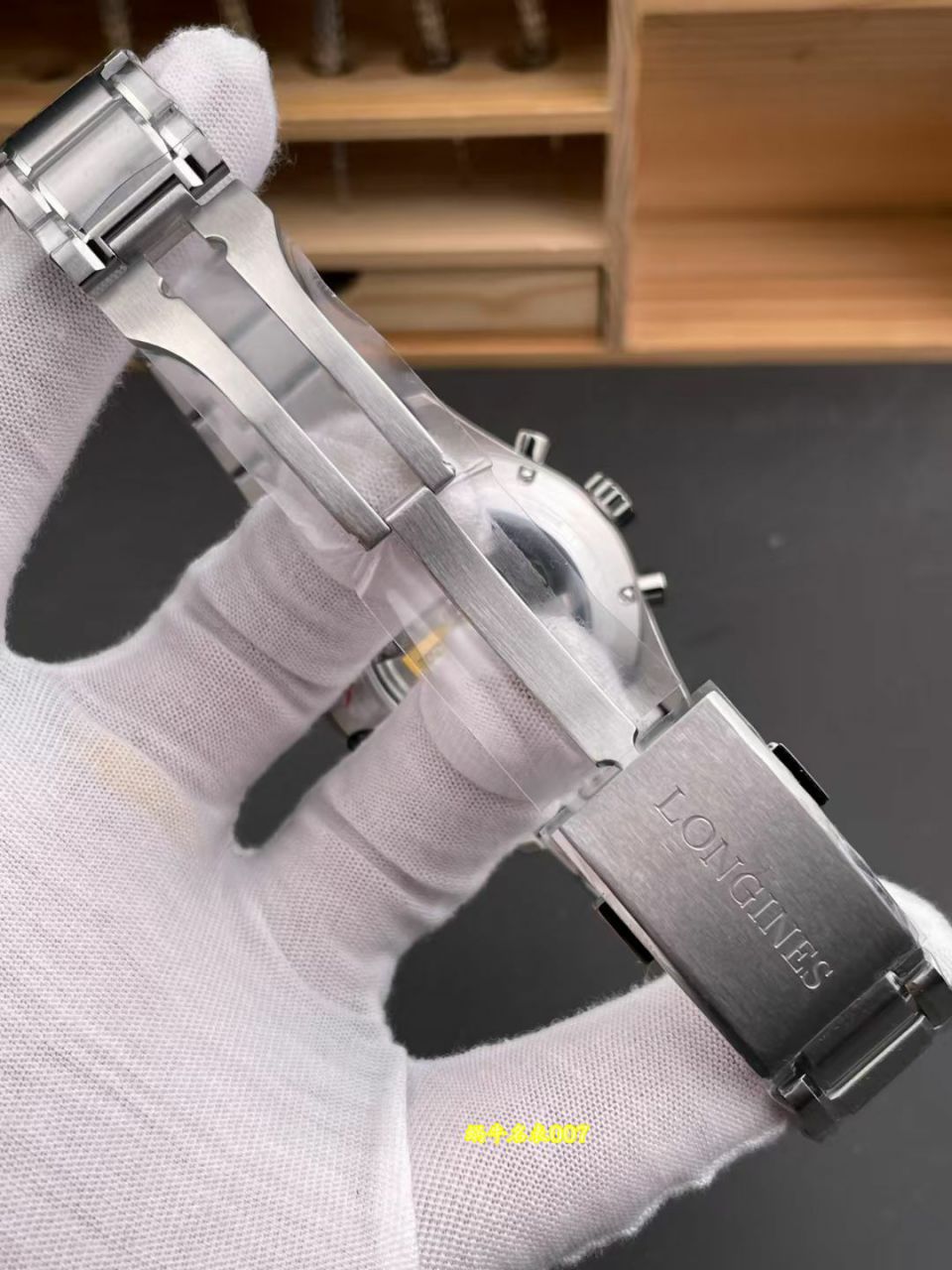 AF浪琴先行者复刻手表L3.821.4.93.6腕表 /  