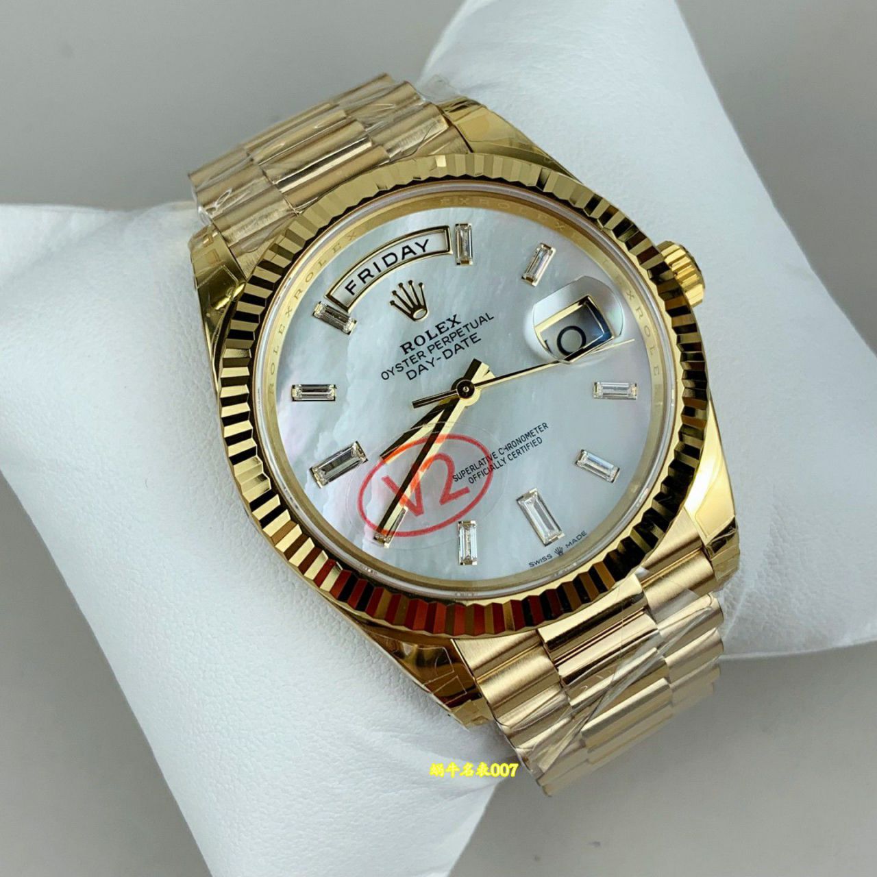 VS配重DD劳力士星期日历型一比一复刻手表m228238-0069腕表 /  
