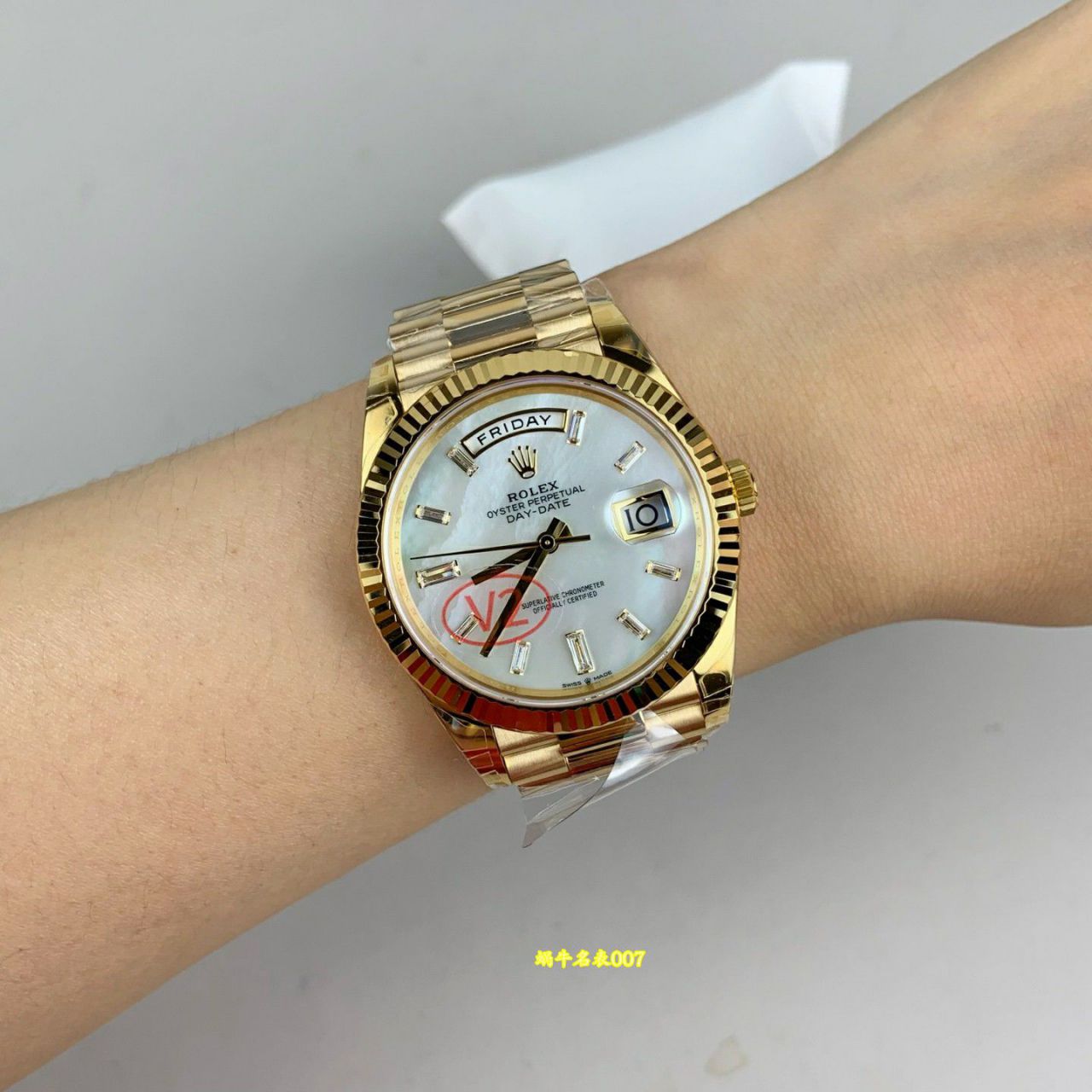 VS配重DD劳力士星期日历型复刻手表m228236-0026腕表 /  