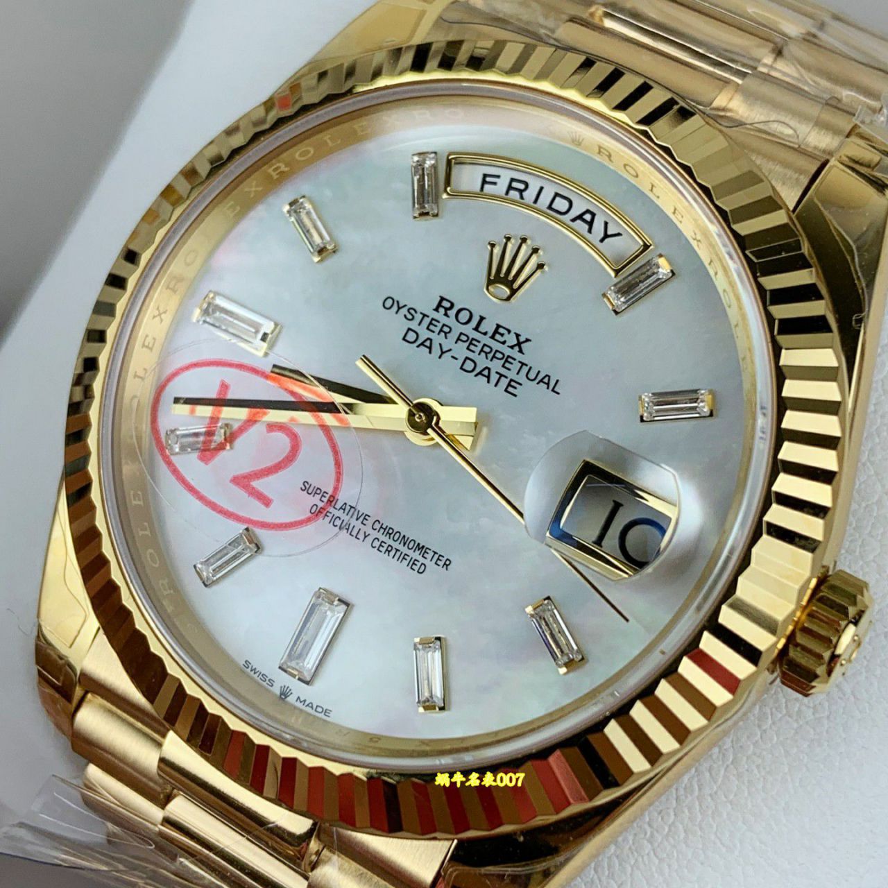 VS新品配重182克DD劳力士星期日历型广州复刻手表m228238-0071腕表 /  