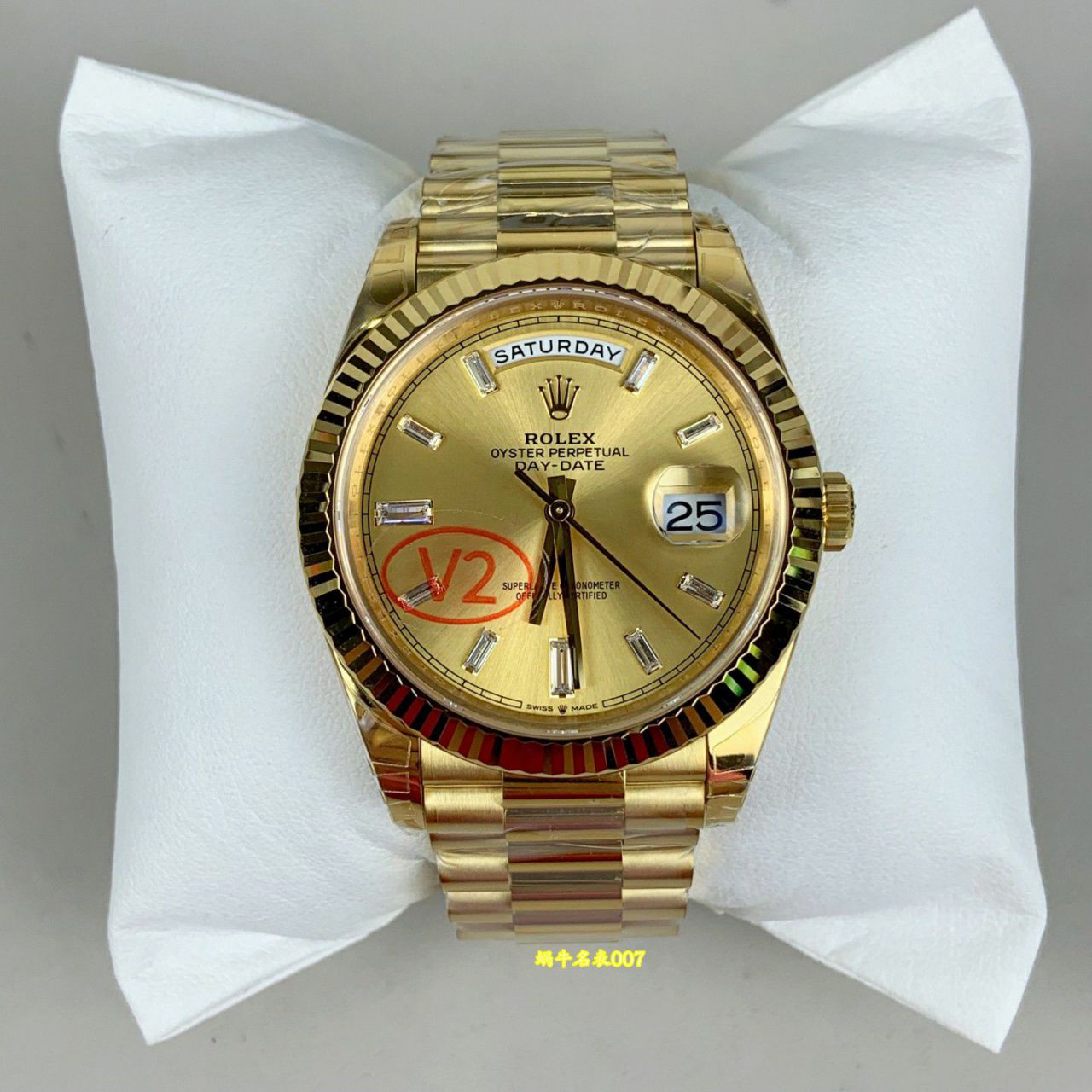 VS配重DD劳力士星期日历型复刻手表m228236-0026腕表 /  