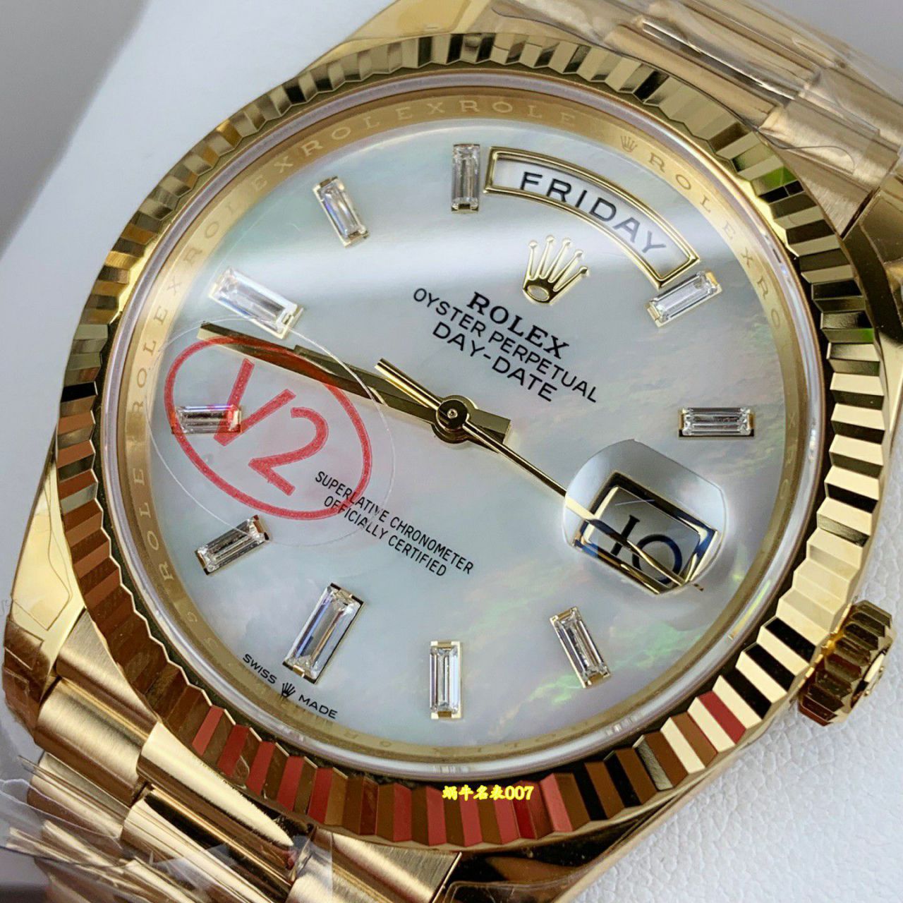 VS配重DD劳力士星期日历型超级克隆手表m228238-0005腕表 /  
