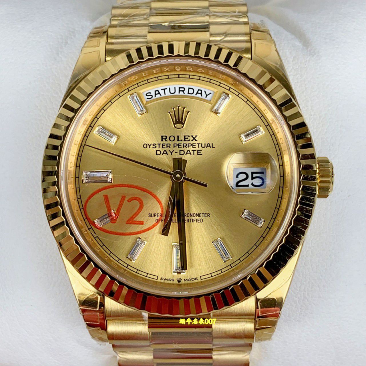 VS配重DD劳力士星期日历型超级克隆手表m228238-0005腕表 /  