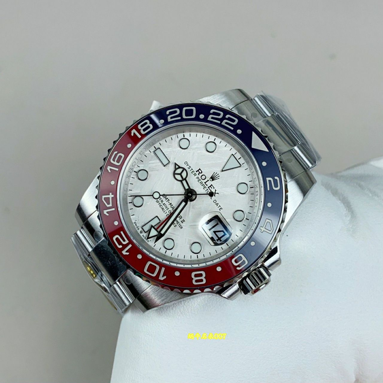 狗厂配重陨石面劳力士格林尼治型II复刻手表m126719blro-0002腕表(可乐圈) /  