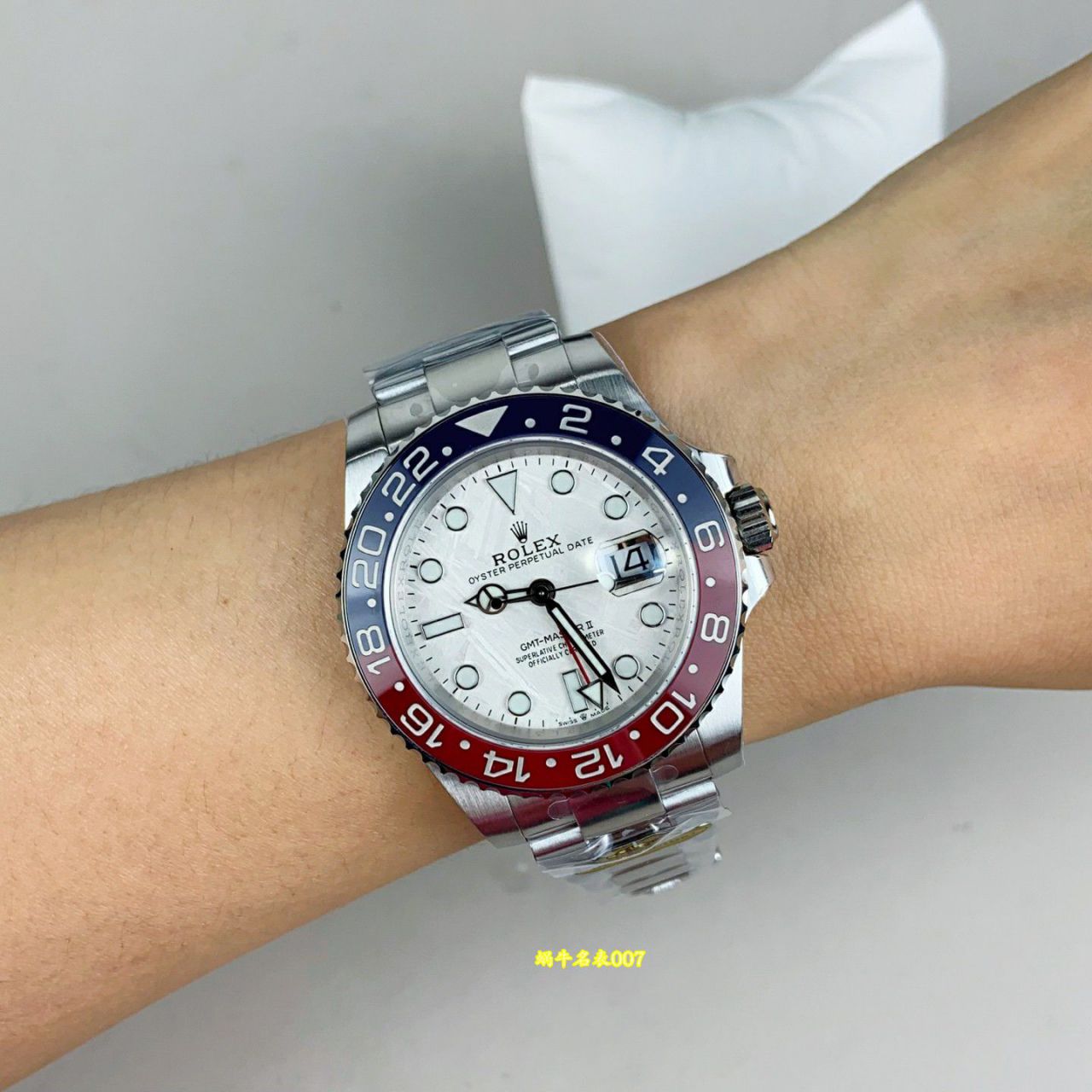 狗厂配重陨石面劳力士格林尼治型II复刻手表m126719blro-0002腕表(可乐圈) /  