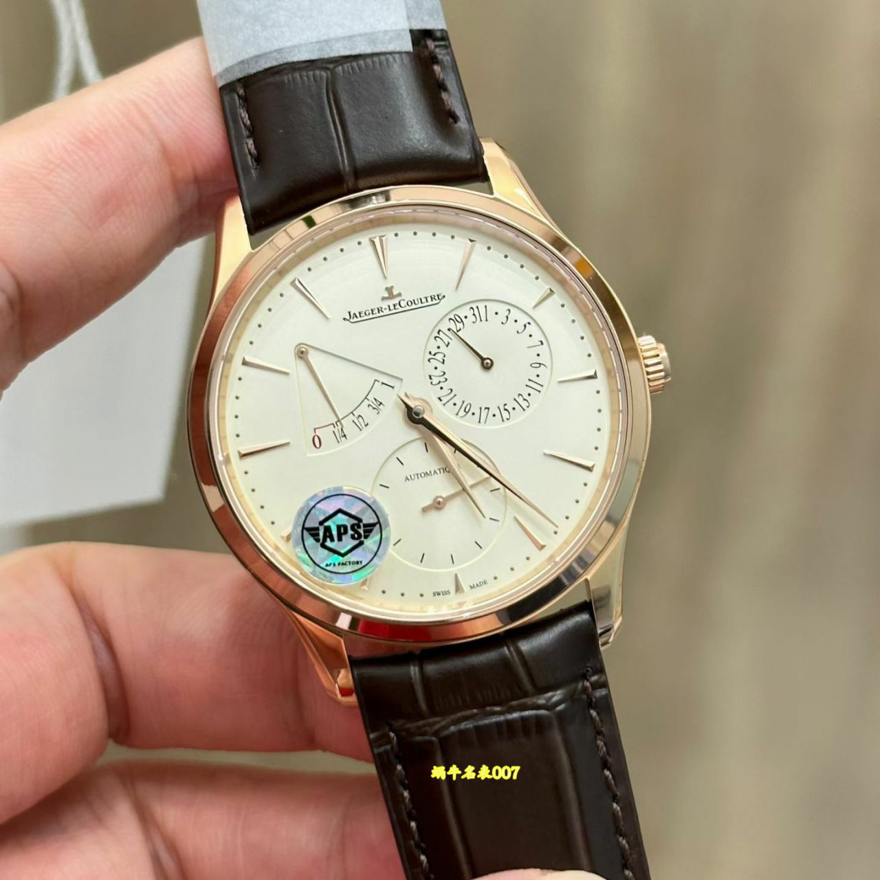 APS积家小丑复刻手表积家大师系列1378420腕表 /  