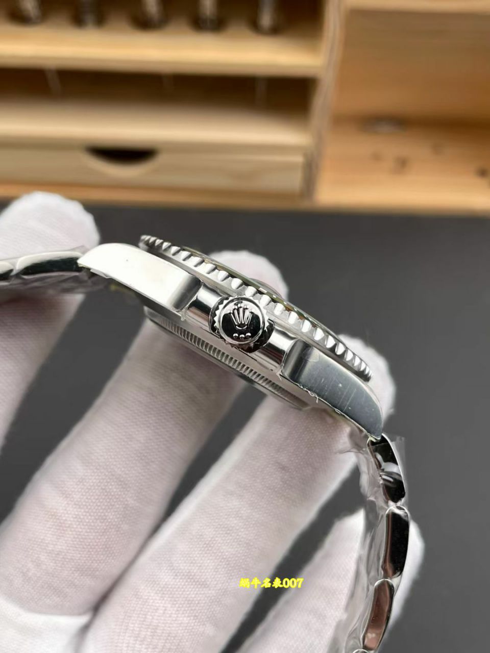 VS劳力士三代绿水鬼复刻手表潜航者型系列m126610lv-0002腕表 /   