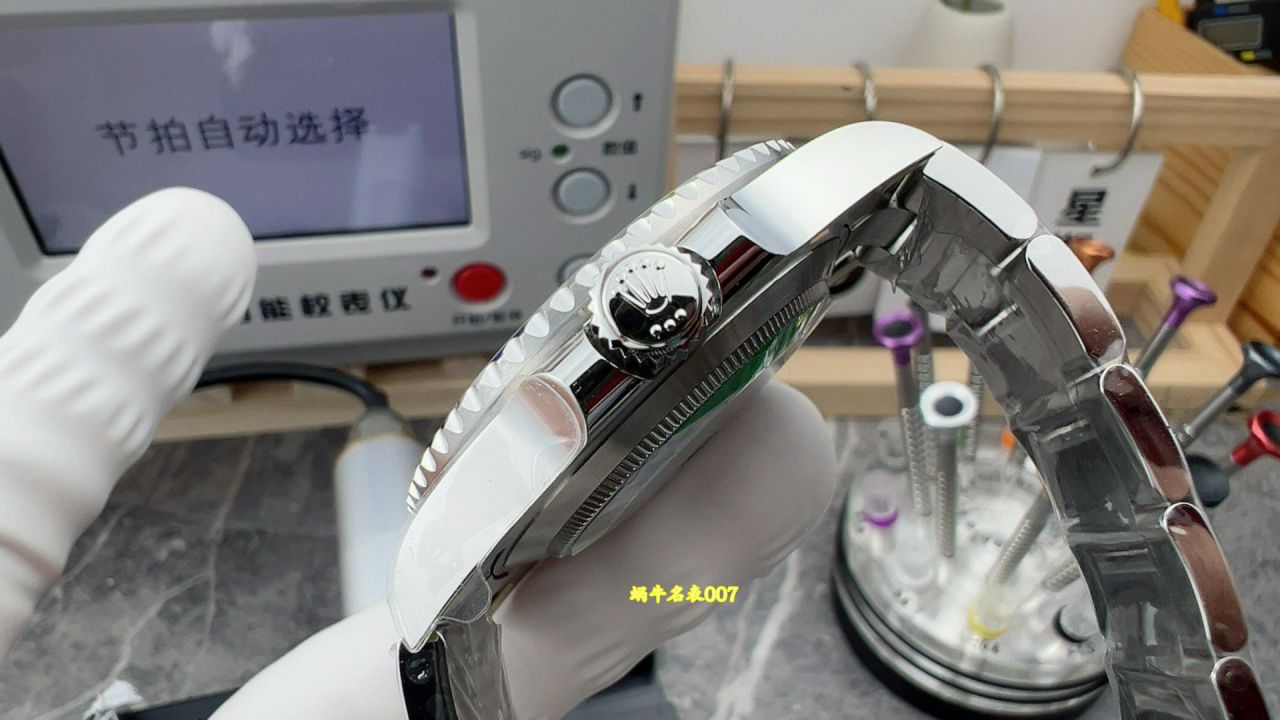 VS劳力士潜航者型系列m126610lv-0002最好高仿三代绿水鬼腕表 /  