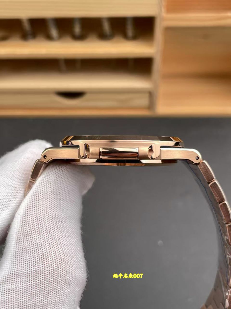 DDF配重鹦鹉螺百达翡丽运动优雅系列复刻手表5711/1R-001腕表 /  