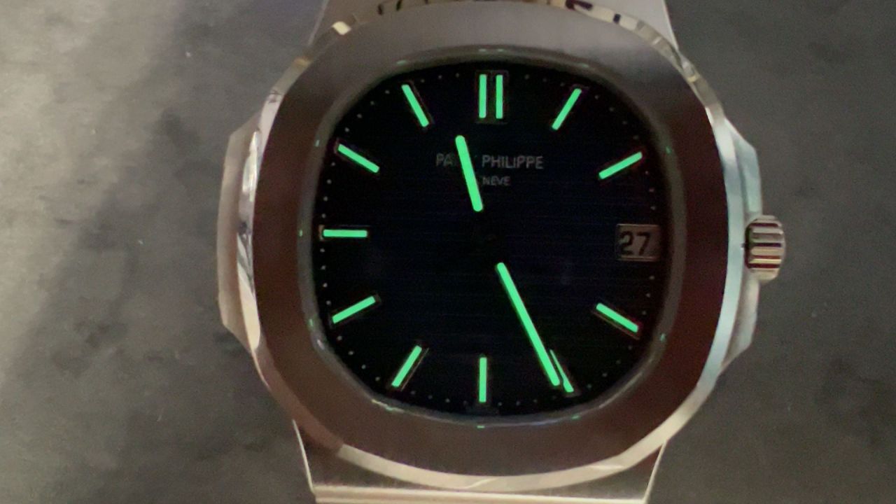 DDF百达翡丽鹦鹉螺配重复刻高仿手表5811/1G-001腕表 /  