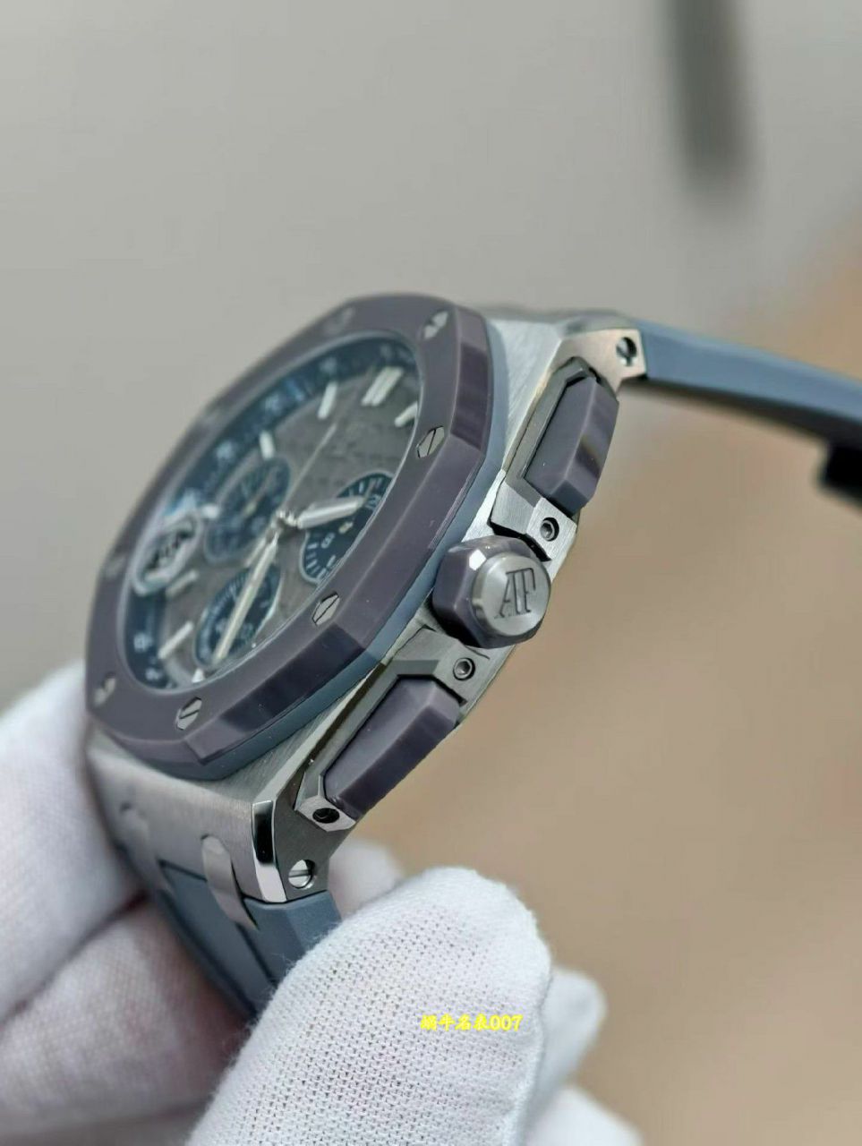 APS 4401一体机芯飞返计时爱彼皇家橡树离岸型复刻手表26420IO.OO.A009CA.01腕表 /  