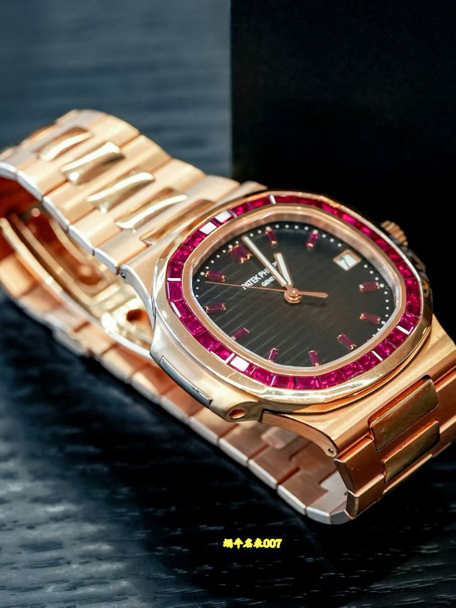  高端定制包金真钻百达翡丽运动复刻手表5723/112R-001腕表 /  
