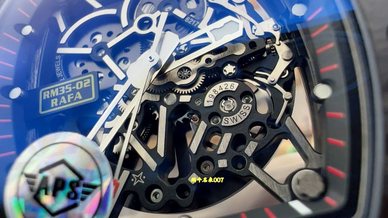 APS 无卡度理查德Richard Mille最好复刻RM35-02手表 /  