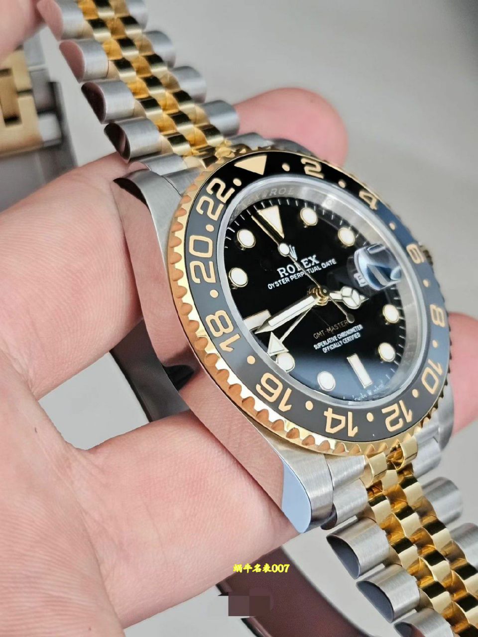 包金定制劳力士格林尼治型II顶级复刻手表m126713grnr-0001腕表 /  