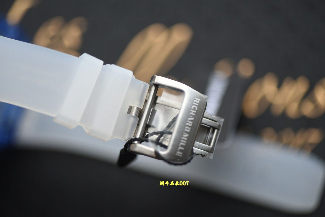 RM蓝宝石水晶表壳顶级复刻理查德米勒RM12-01陀飞轮腕表 /  