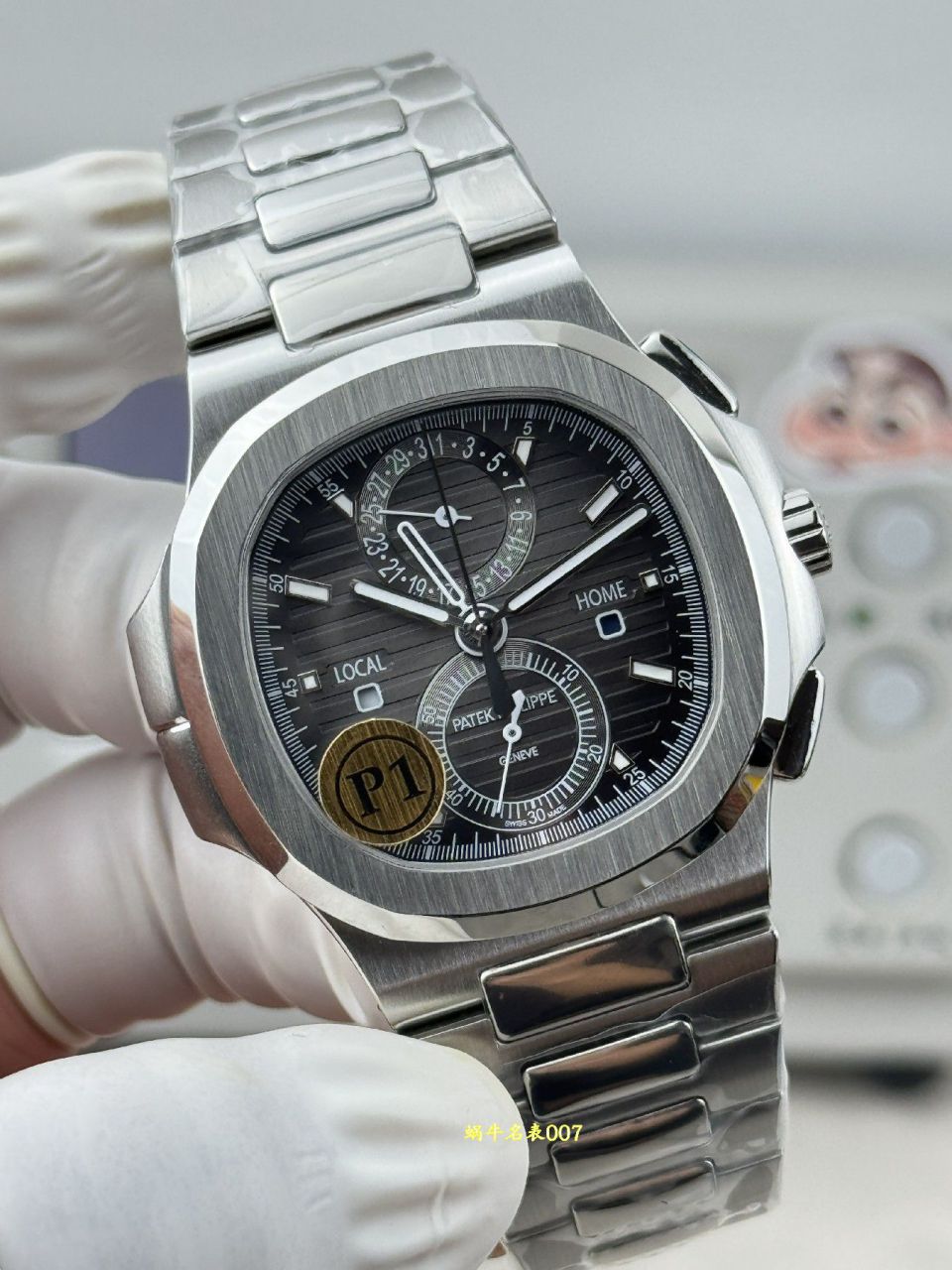 P1百达翡丽运动优雅顶级复刻手表5990/1A-001腕表 /  