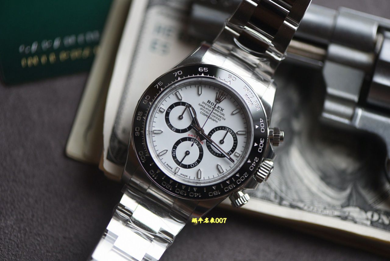 VS劳力士宇宙计型迪通拿熊猫迪复刻手表网站m126500LN-0001腕表 /  