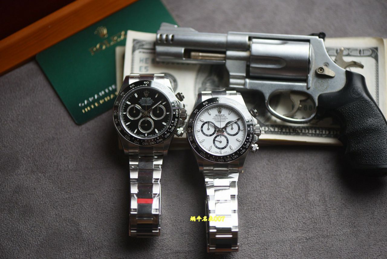 VS劳力士宇宙计型迪通拿熊猫迪复刻手表网站m126500LN-0001腕表 /  