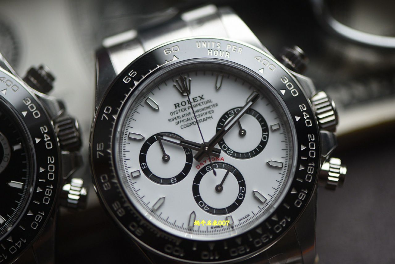 VS劳力士宇宙计型迪通拿熊猫迪复刻手表网站m126500LN-0001腕表 /  