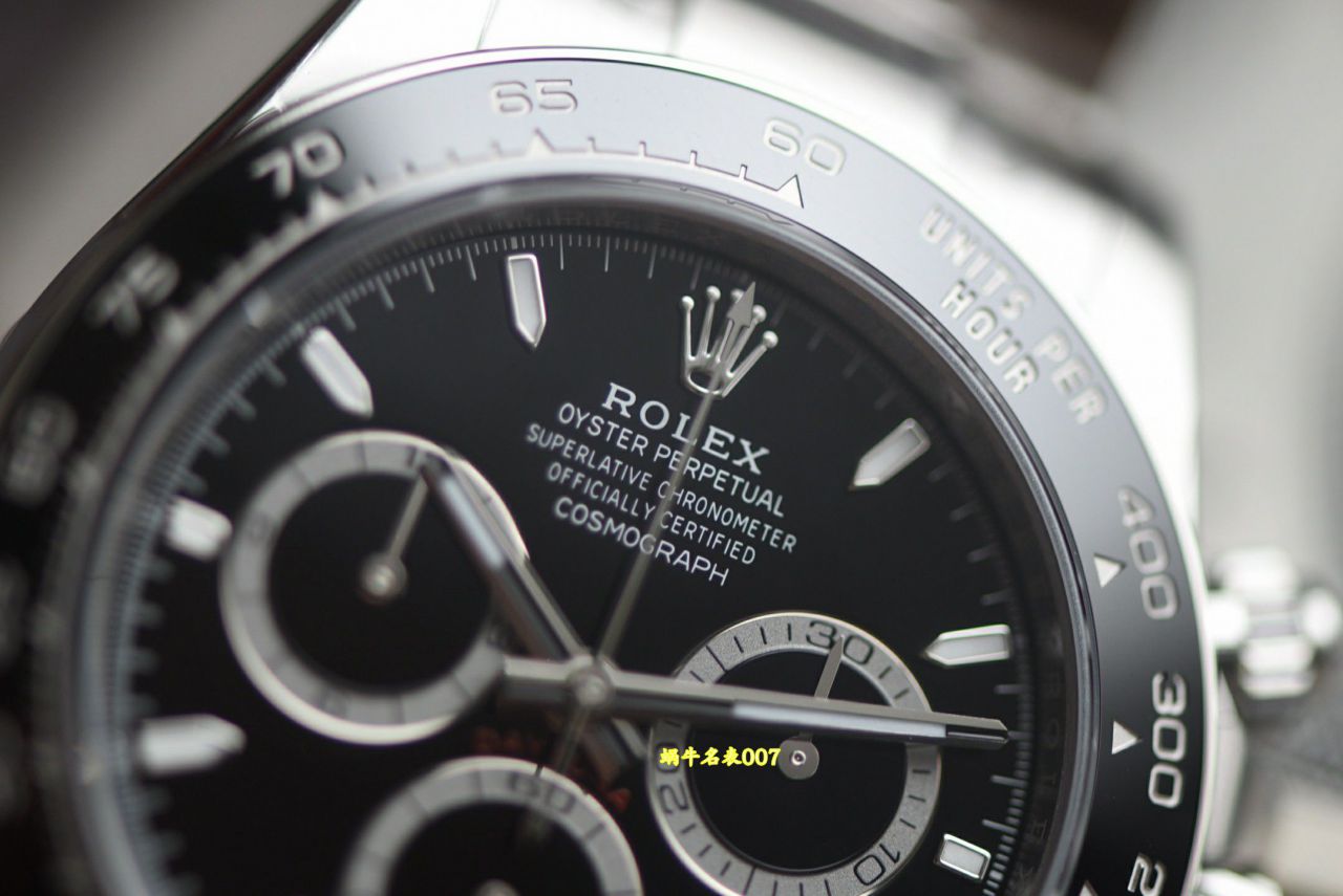 VS劳力士宇宙计型迪通拿熊猫迪复刻手表网站m126500LN-0001腕表 /  