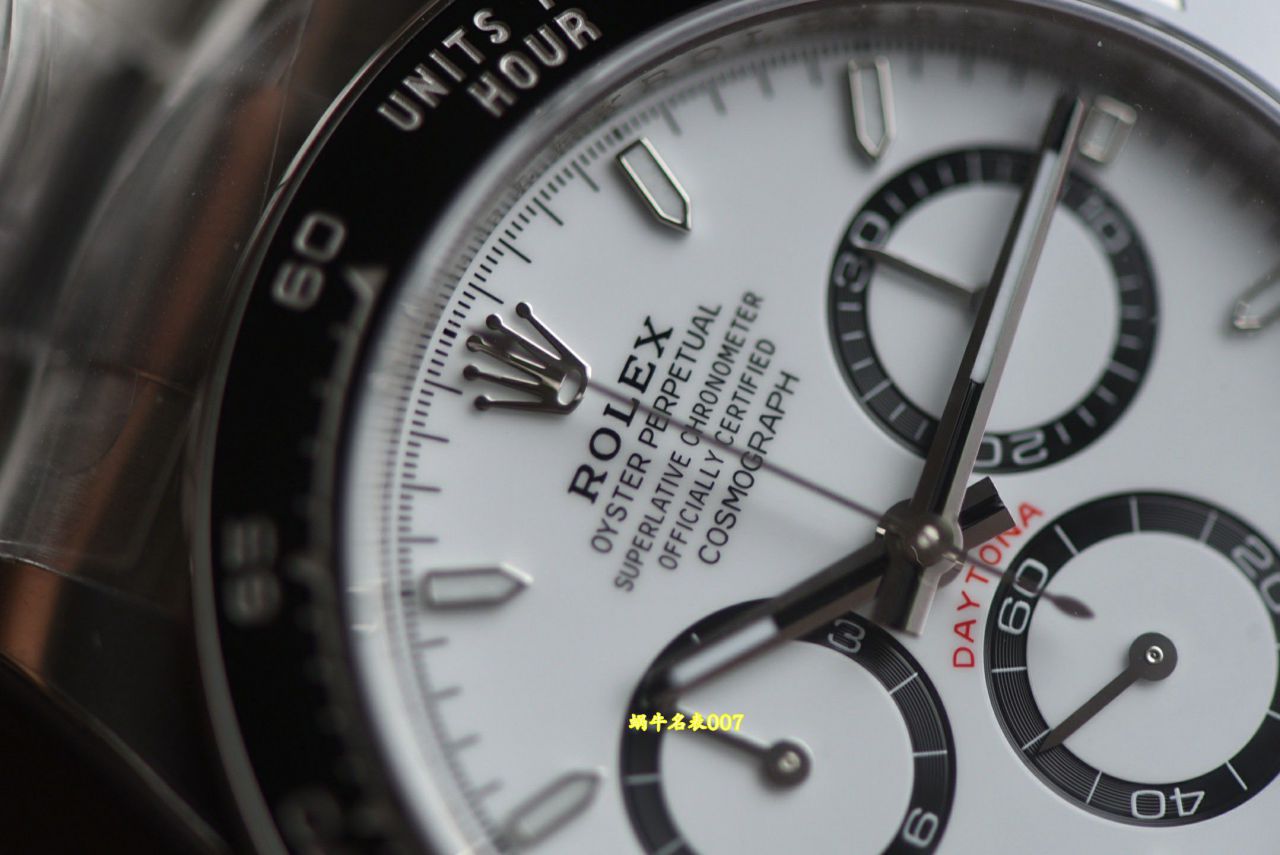 VS劳力士宇宙计型迪通拿熊猫迪复刻手表网站m126500LN-0001腕表 /  