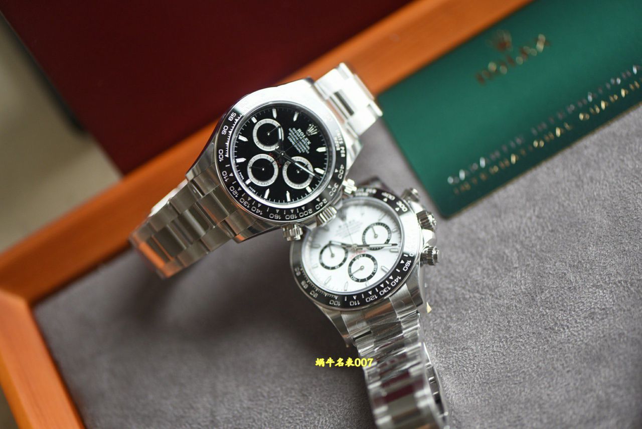 VS劳力士宇宙计型迪通拿熊猫迪复刻手表网站m126500LN-0001腕表 /  