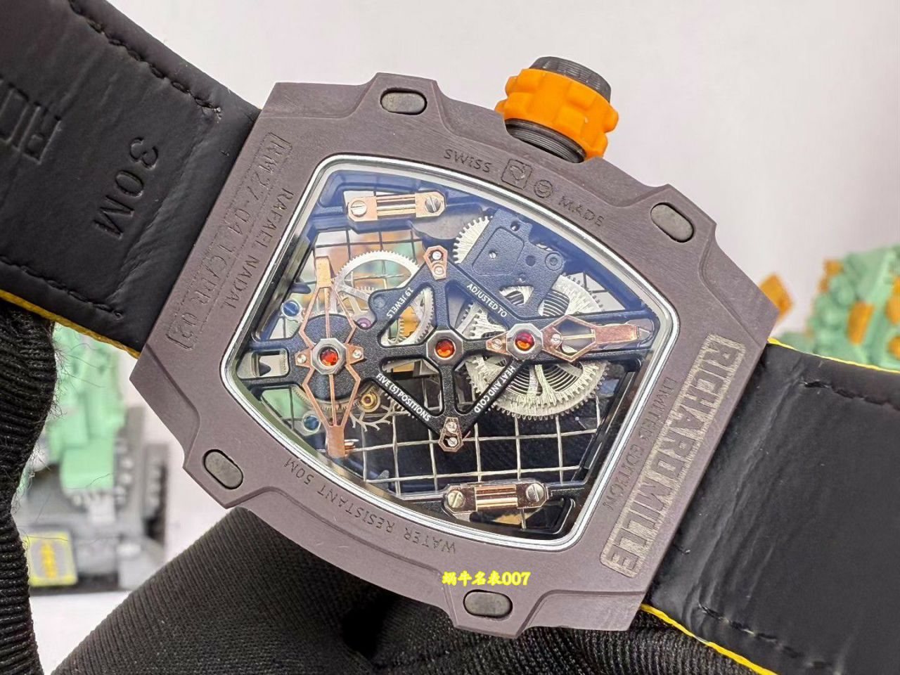 高端定制Richard Mille理查德米勒顶级复刻手表RM 27-04腕表 /  