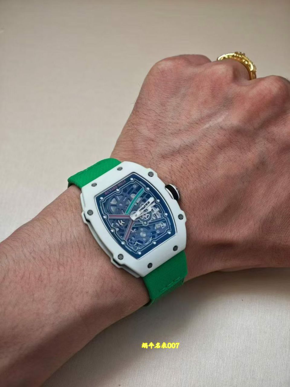 高端定制Richard Mille理查德米勒RM67-02阿联酋白顶级复刻手表 /  