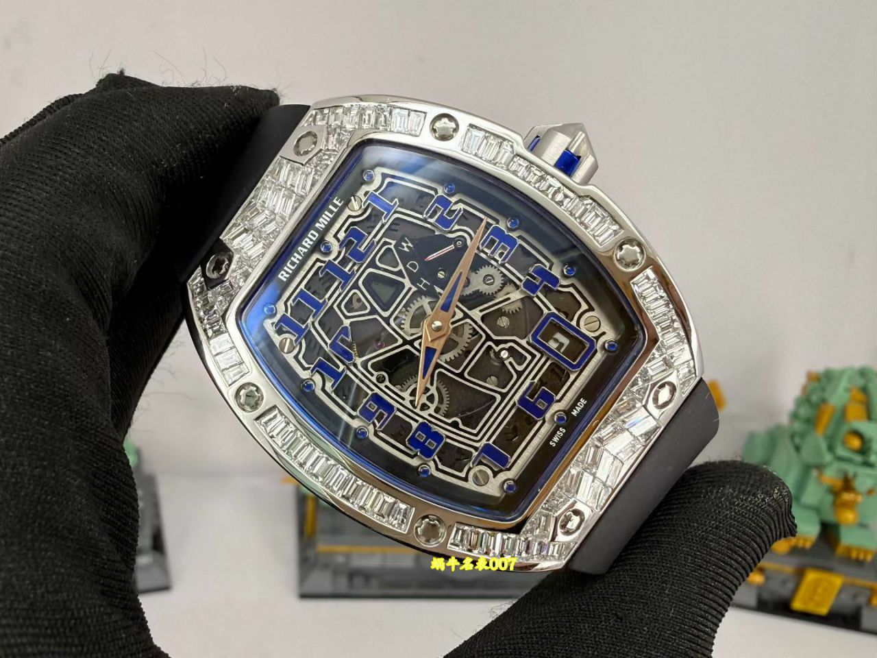 完美品质高端定制理Richard Mille理查德米勒RM 67-01Ti顶级复刻腕表 /  