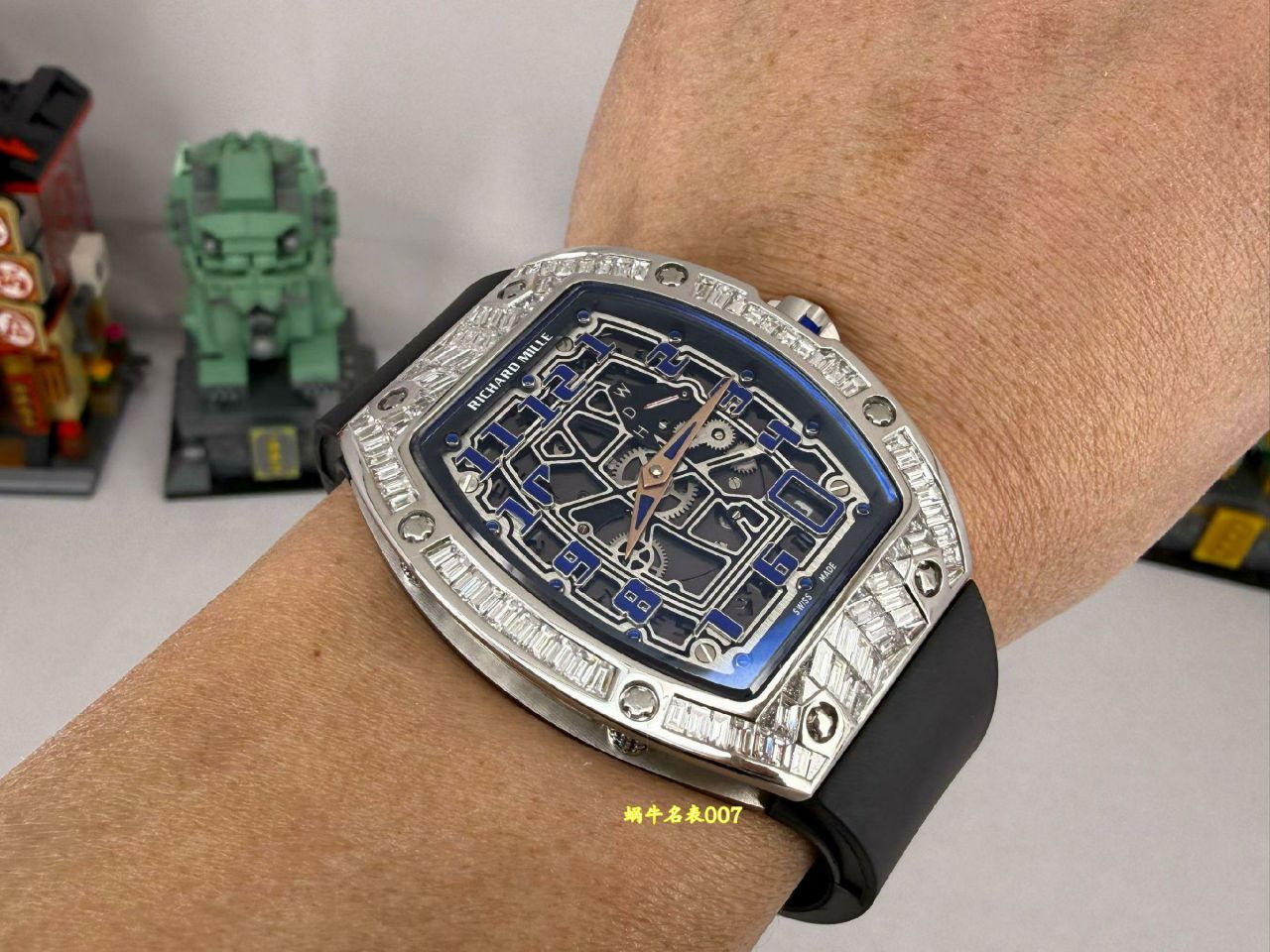 完美品质高端定制理Richard Mille理查德米勒RM 67-01Ti顶级复刻腕表 /  