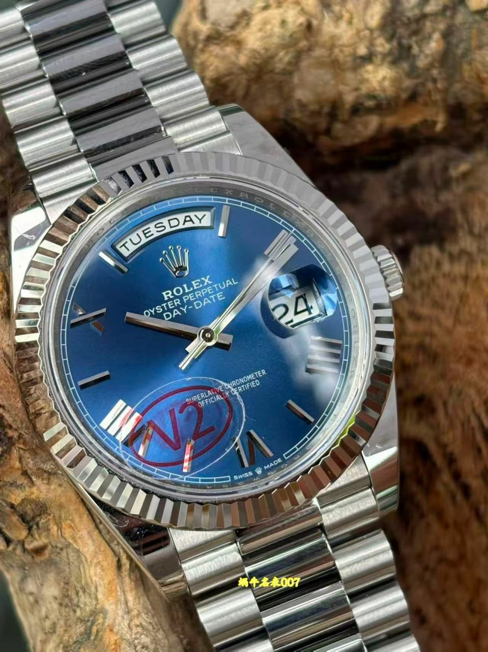 VS劳力士V2配重劳力士星期日历型系列高仿劳力士手表m228239-0007腕表 /  