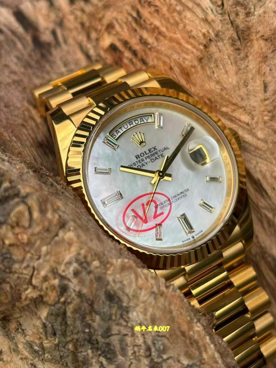 VS劳力士V2配重DD劳力士星期日历型超A高仿手表m228238-0071腕表 /  