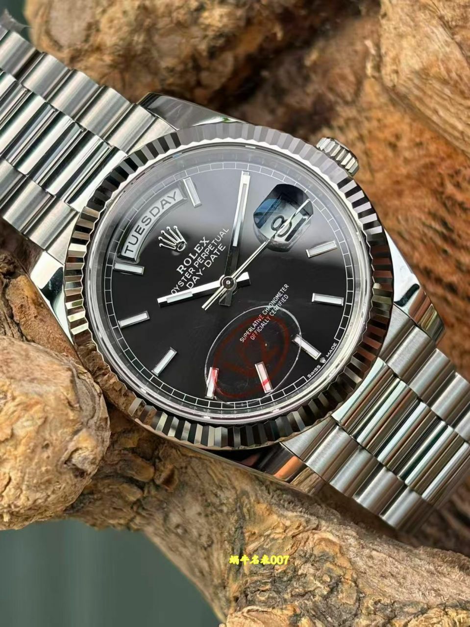 VS劳力士DD V2配重劳力士星期日历型顶级克隆手表m228239-0004腕表 /  