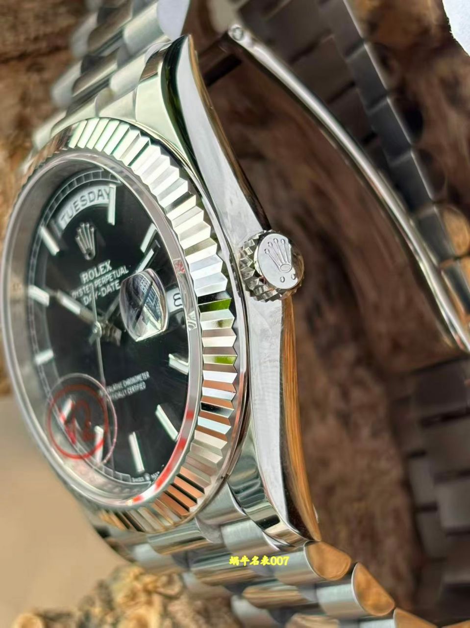 VS劳力士DD V2配重劳力士星期日历型顶级克隆手表m228239-0004腕表 /  