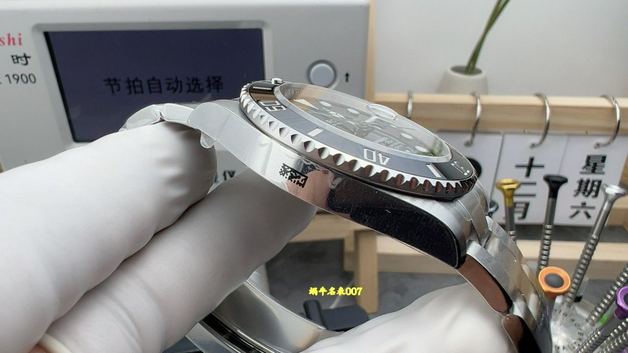 VS三代黑水鬼一比一复刻黑水鬼劳力士潜航者m126610ln-0001腕表 /  