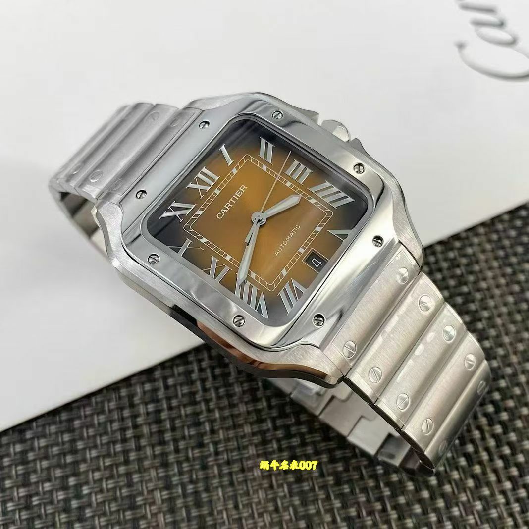 卡地亚山度士顶级复刻手表WSSA0064腕表 /  