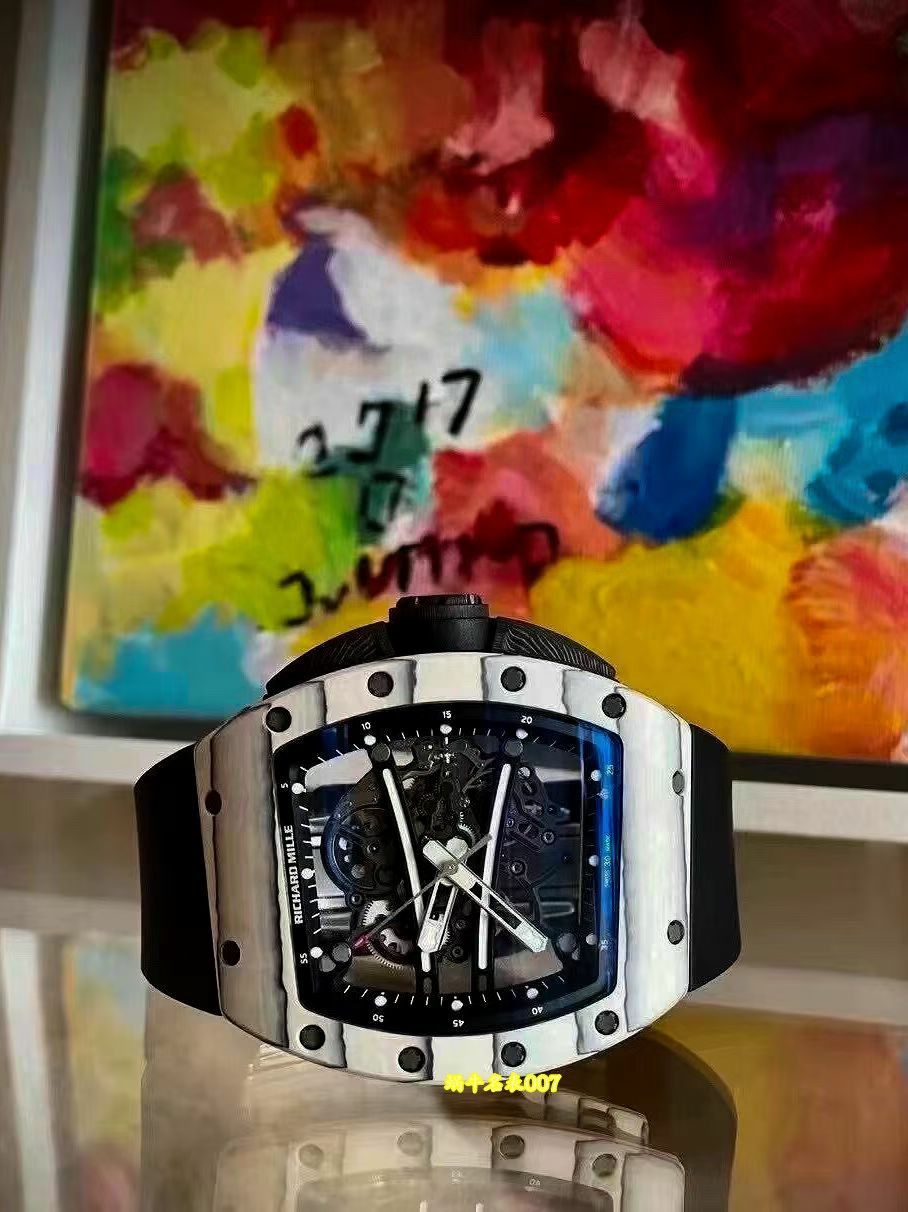 高级私人定制黑陶瓷绿跑道Richard Miller理查德米勒RM61-01顶级复刻手表 /  